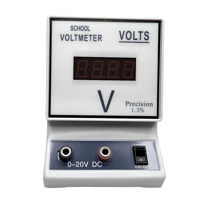 Instrumente didactice circuit electric fizic echipament de experimentare voltmetru digital