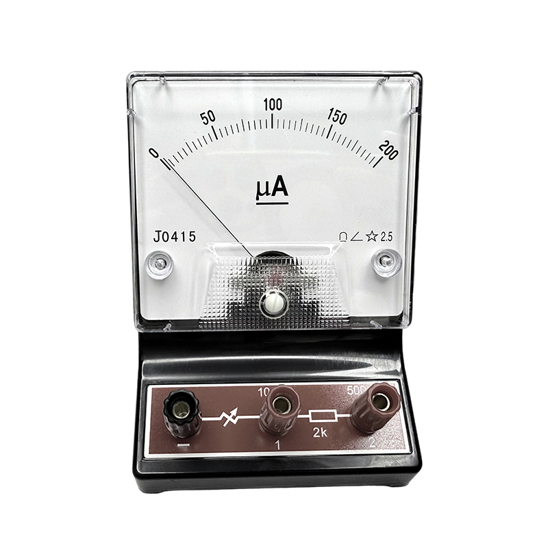 Instrumente didactice circuit electric fizic echipament de experimente DC microampermetru 200uA 