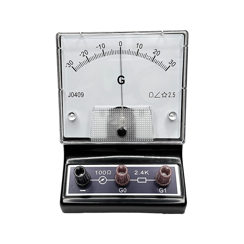Instrumente de predare echipament pentru experimente circuit electric fizic -30~30uA ampermetru sensibil (galvanometru sensibil)