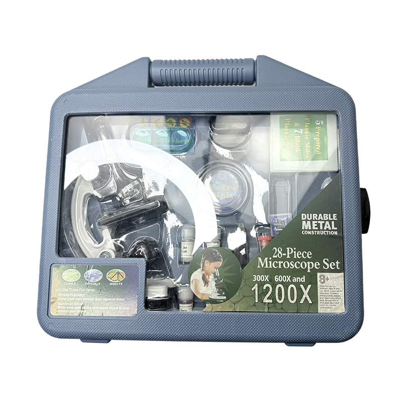 Trusa de microscop pentru student la biologie