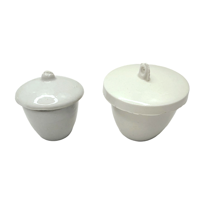 Creuset de porțelan chimic de laborator / creuzet de laborator