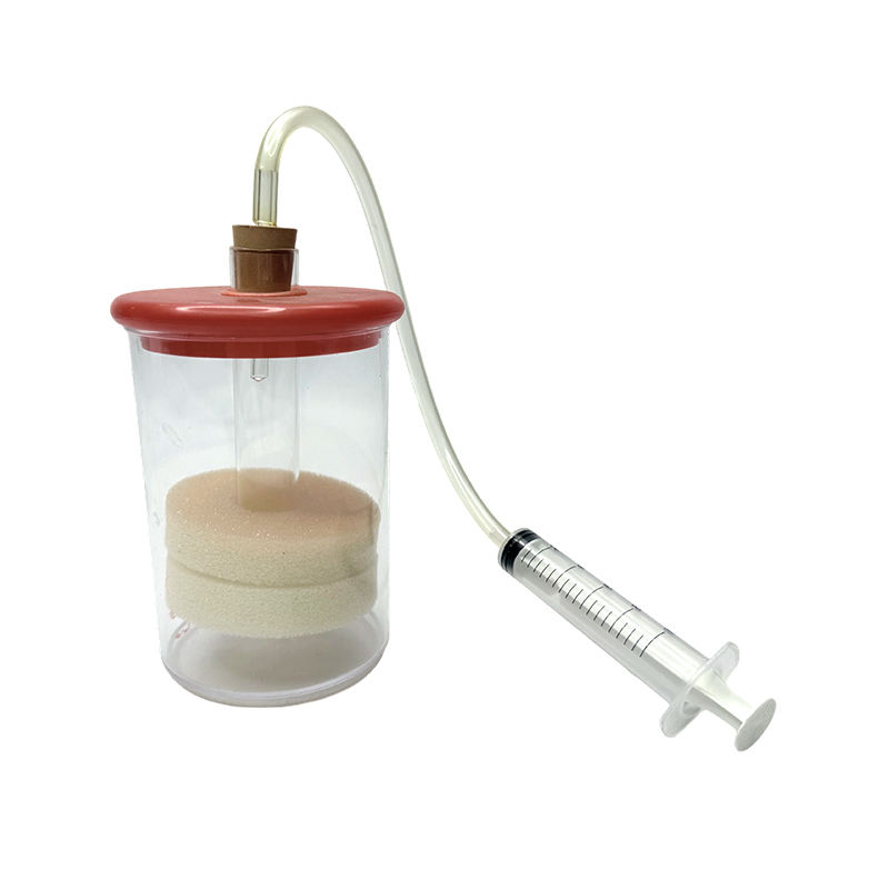 Dispozitiv combinat experimental pentru compoziția aerului 