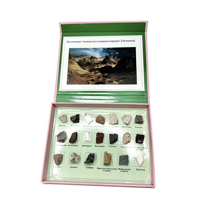 Specimen de probe de minerale și roci