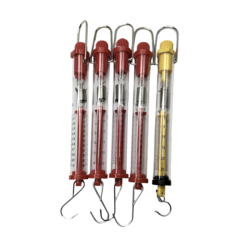 Instrument de laborator de fizică școlară, experiment științific, kit de educație didactică 1N 2.5N 5N 10N 20N 30N 50N Dinamometru cilindric/Dinometru cilindric