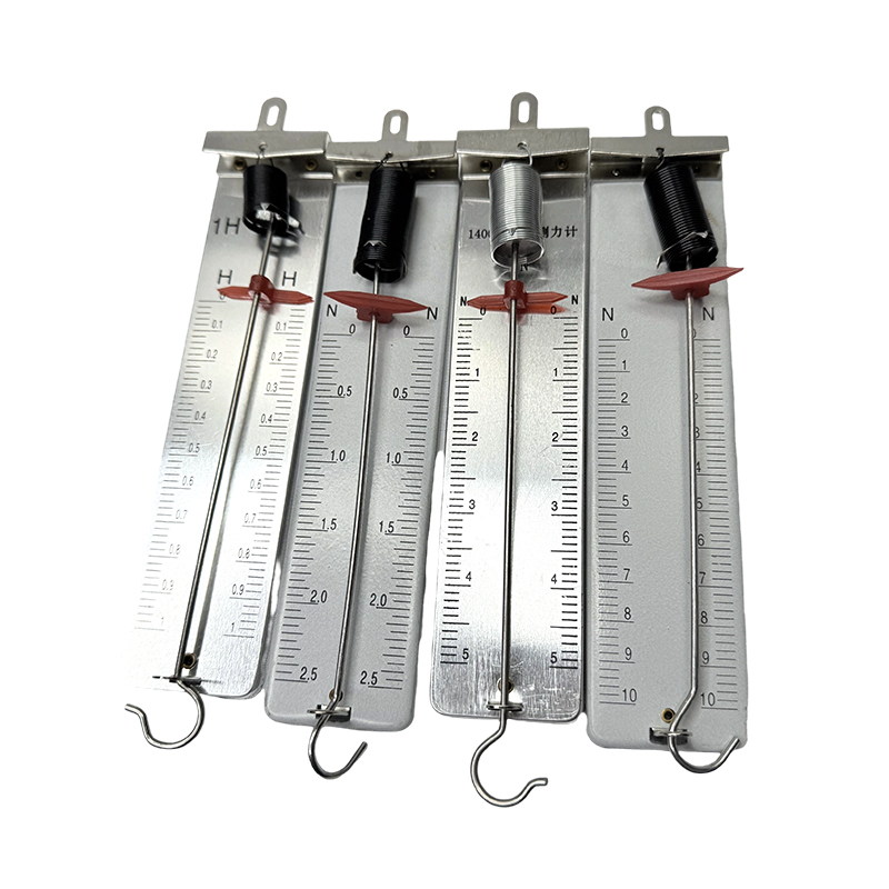 Instrument de laborator de fizică școlară, experiment științific, predare 1N/2.5N/5N/10N Dinamometru cu plăci Dinamometru cu arc/Dinometru plat