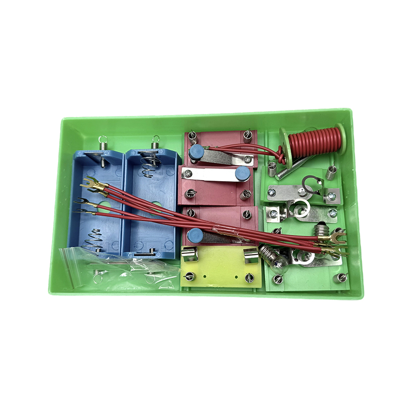 Echipament pentru experimente fizice, kit de învățare pentru circuite, echipament științific pentru asamblare fizică, cutie pentru experimente cu circuit închis