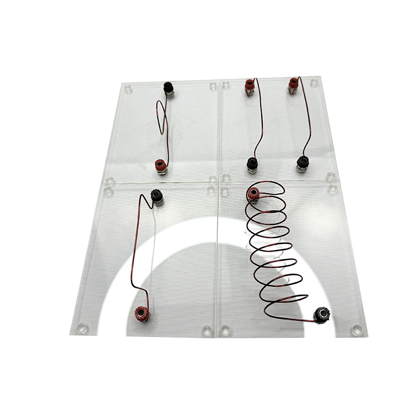 Set de bobine de demonstrator de câmp magnetic curent