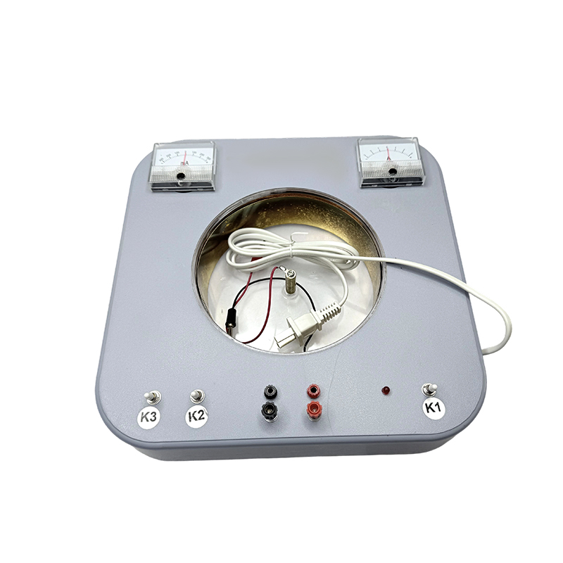 Dispozitiv demonstrativ de forță Lorentz pentru forța Lorentz indusă de câmp magnetic asupra fasciculului de electroni