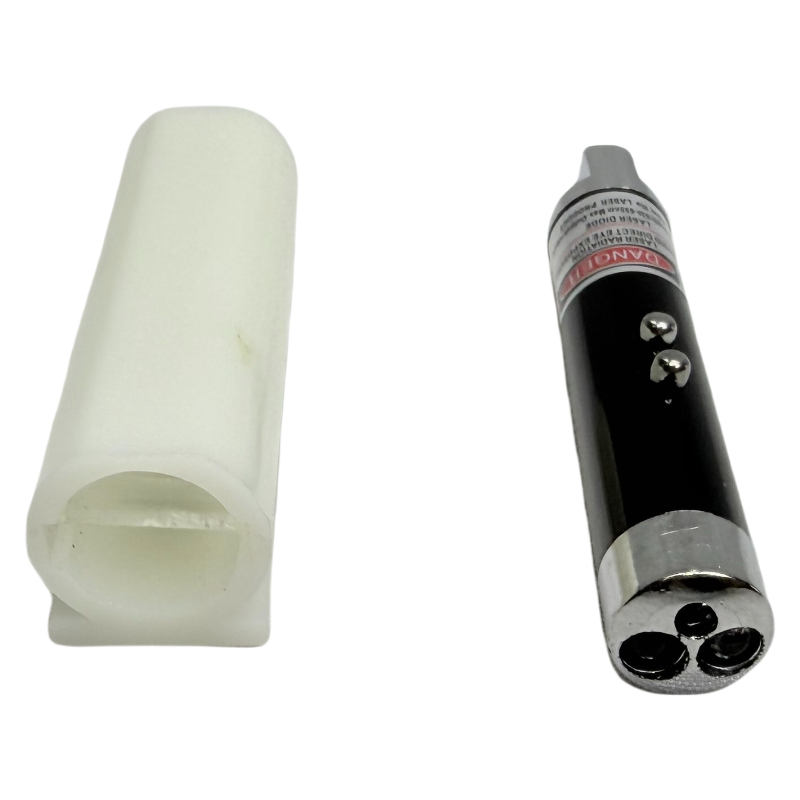 Indicator laser din oțel inoxidabil / fizică / instrument de predare