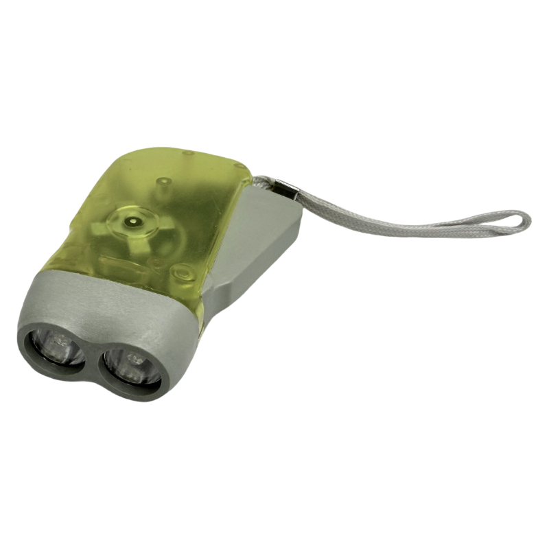 Lanternă din plastic pentru apăsare manuală Lanternă LED