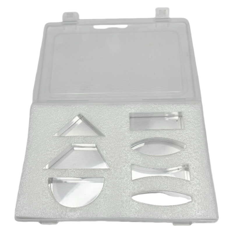 Set de lentile cu prismă concave convexe optice/kit optic fizic echipament de laborator